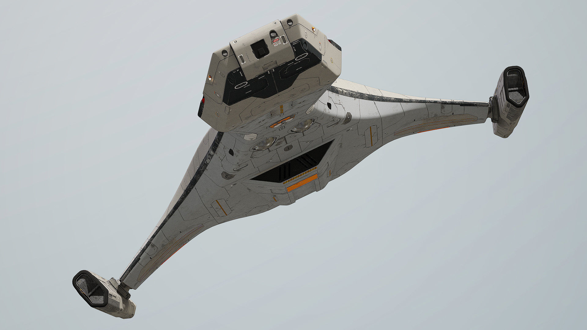3D SpaceFighter Raptor  3D model_14