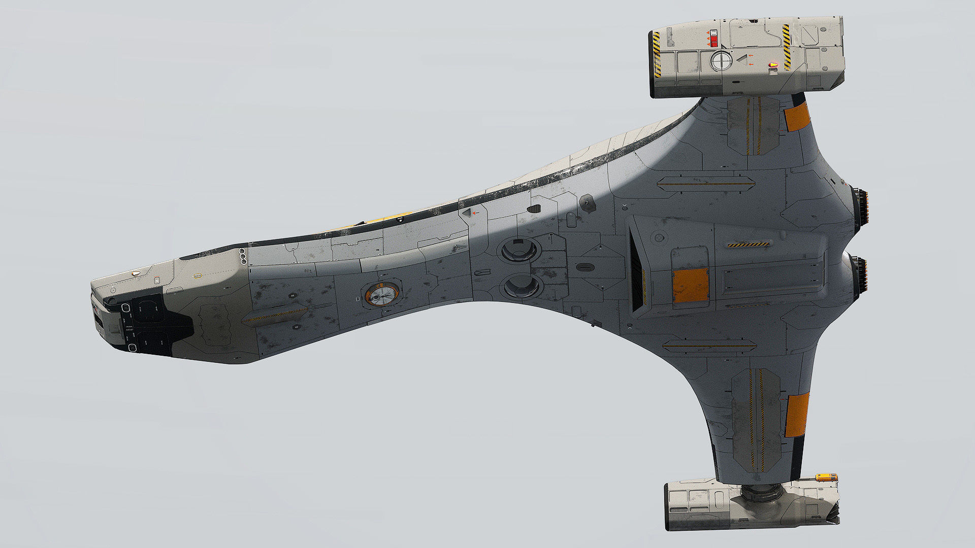 3D SpaceFighter Raptor  3D model_9