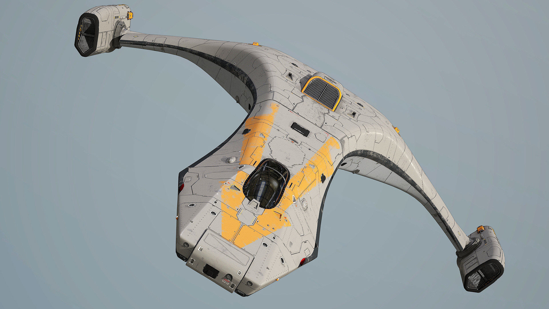 3D SpaceFighter Raptor  3D model_13