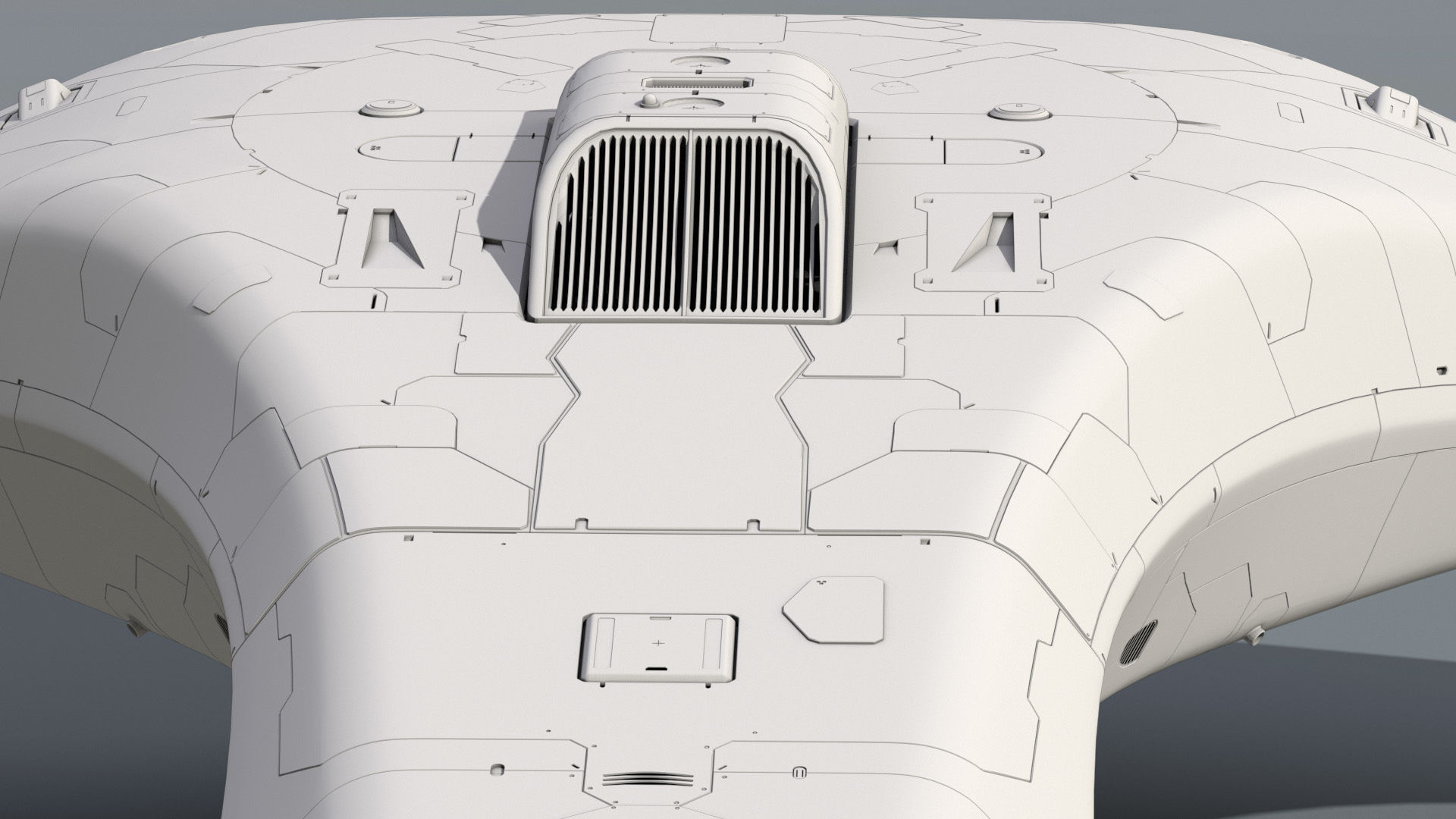 3D SpaceFighter Raptor  3D model_31