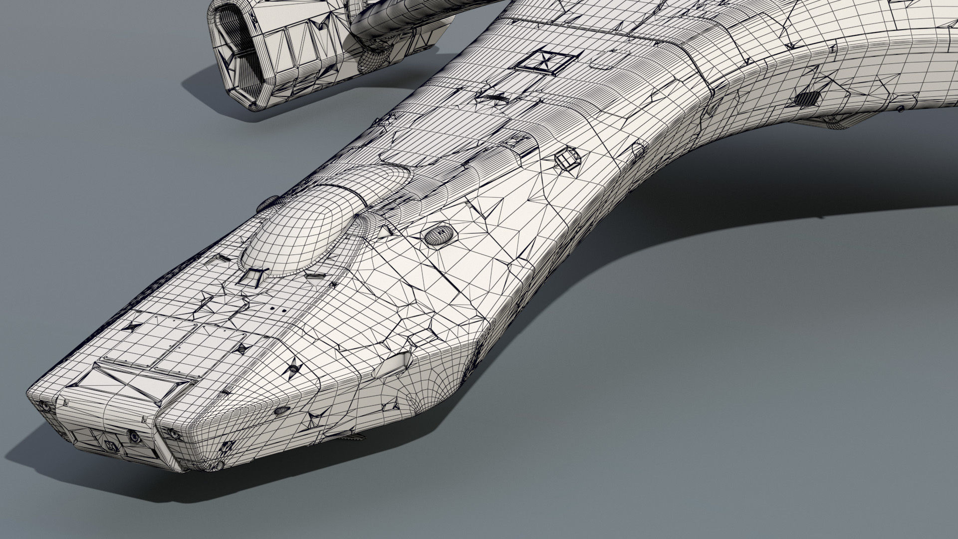 3D SpaceFighter Raptor  3D model_20