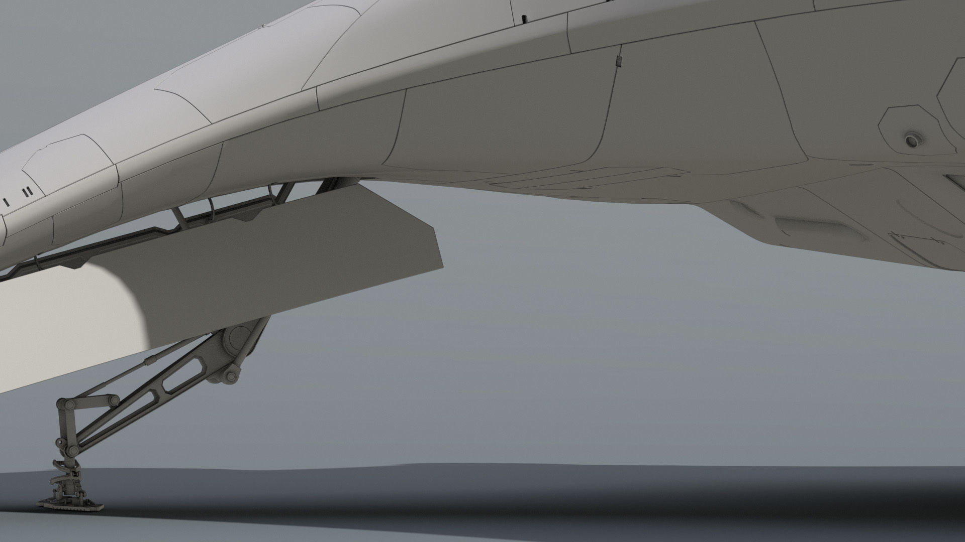 3D SpaceFighter Raptor  3D model_38