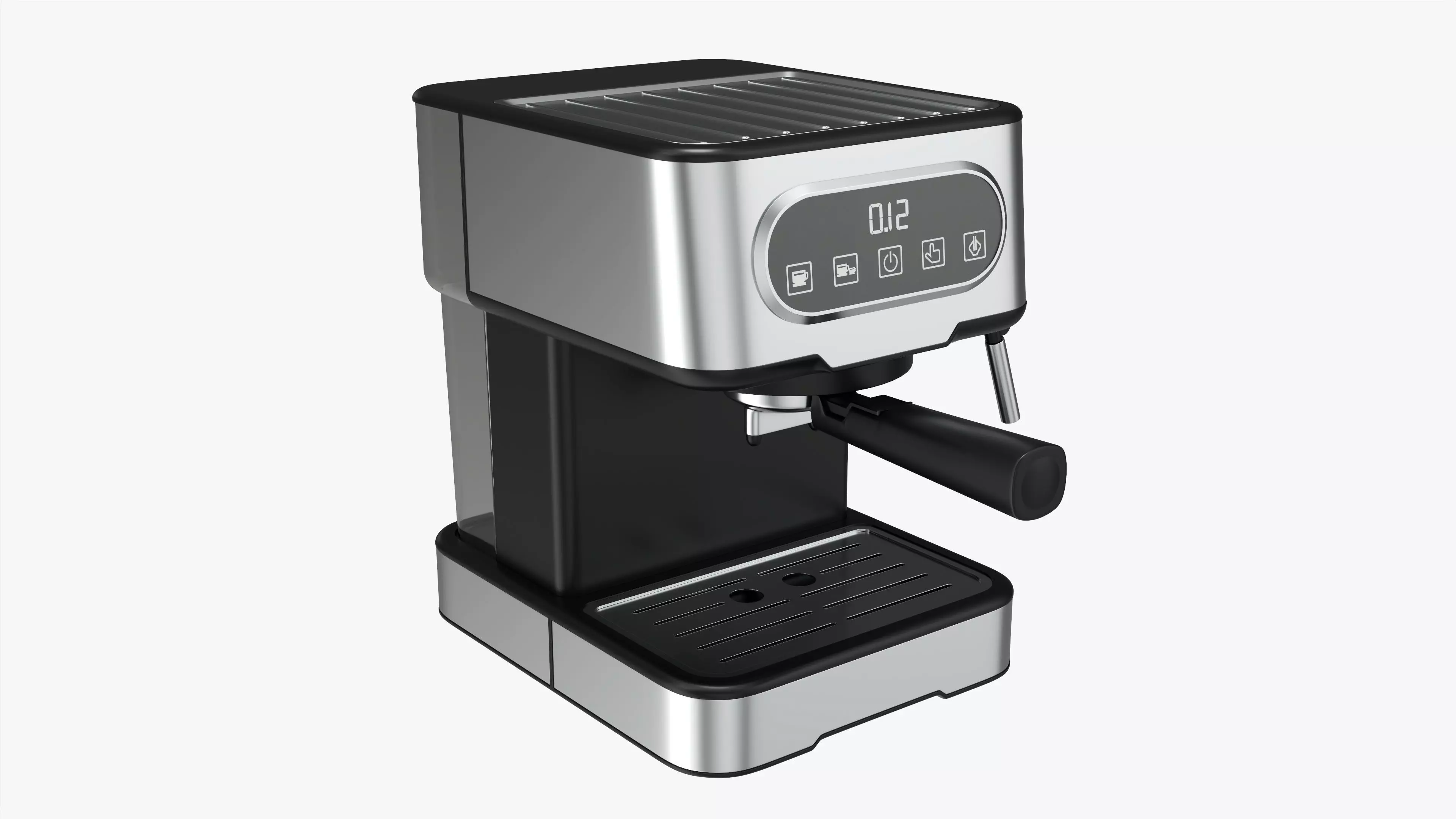 Espresso coffee machine 3D model