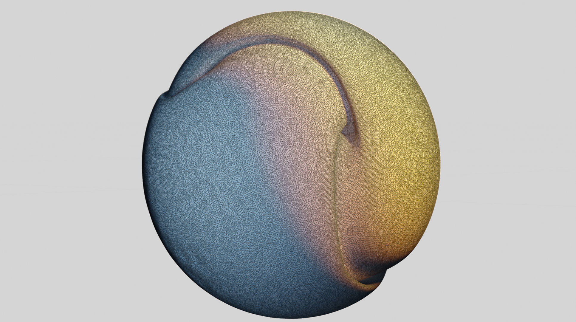 Gyroid Sphere Art Ball 3D print model_7