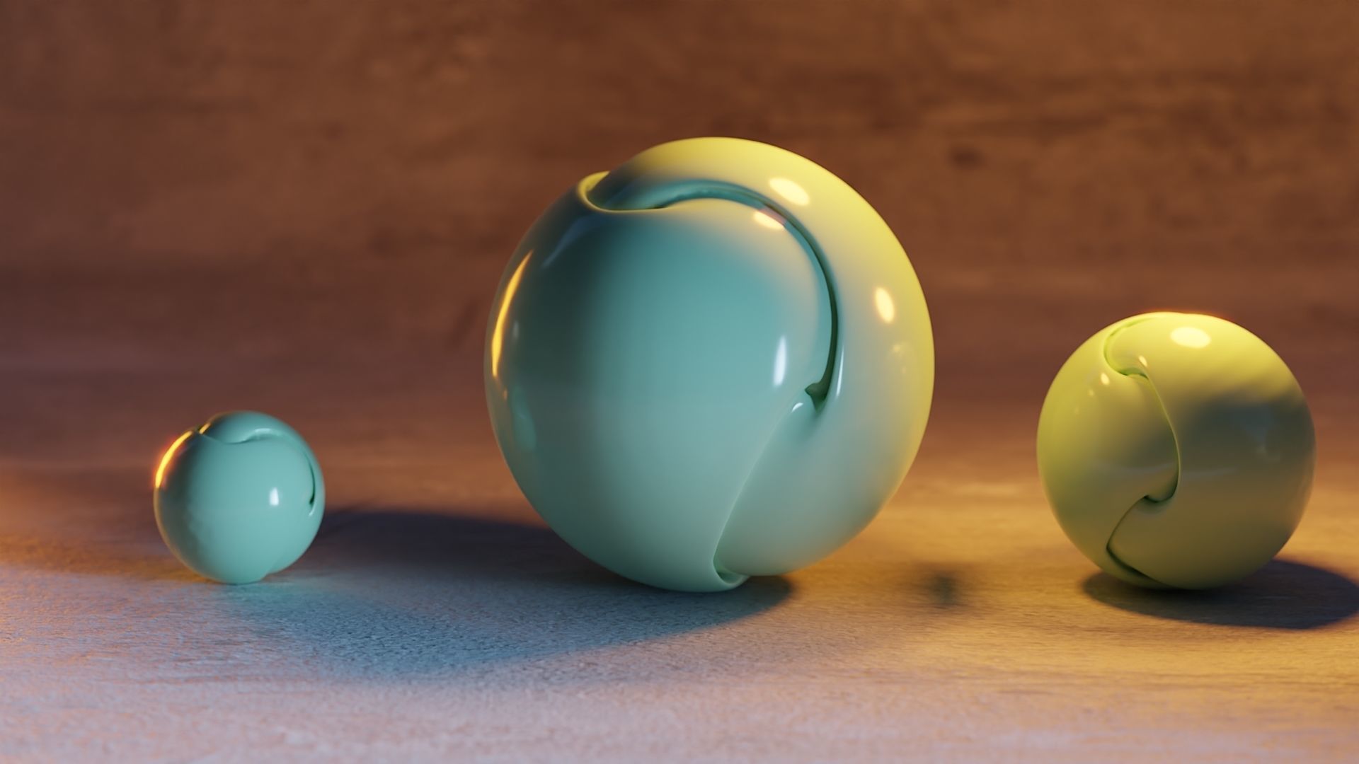 Gyroid Sphere Art Ball 3D print model_4
