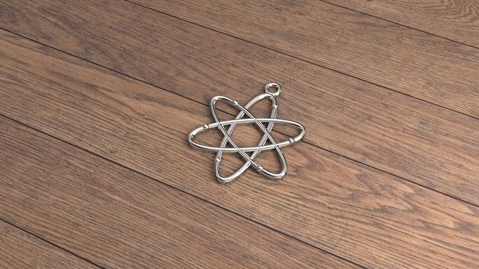 Pendant Atom  3D print model
