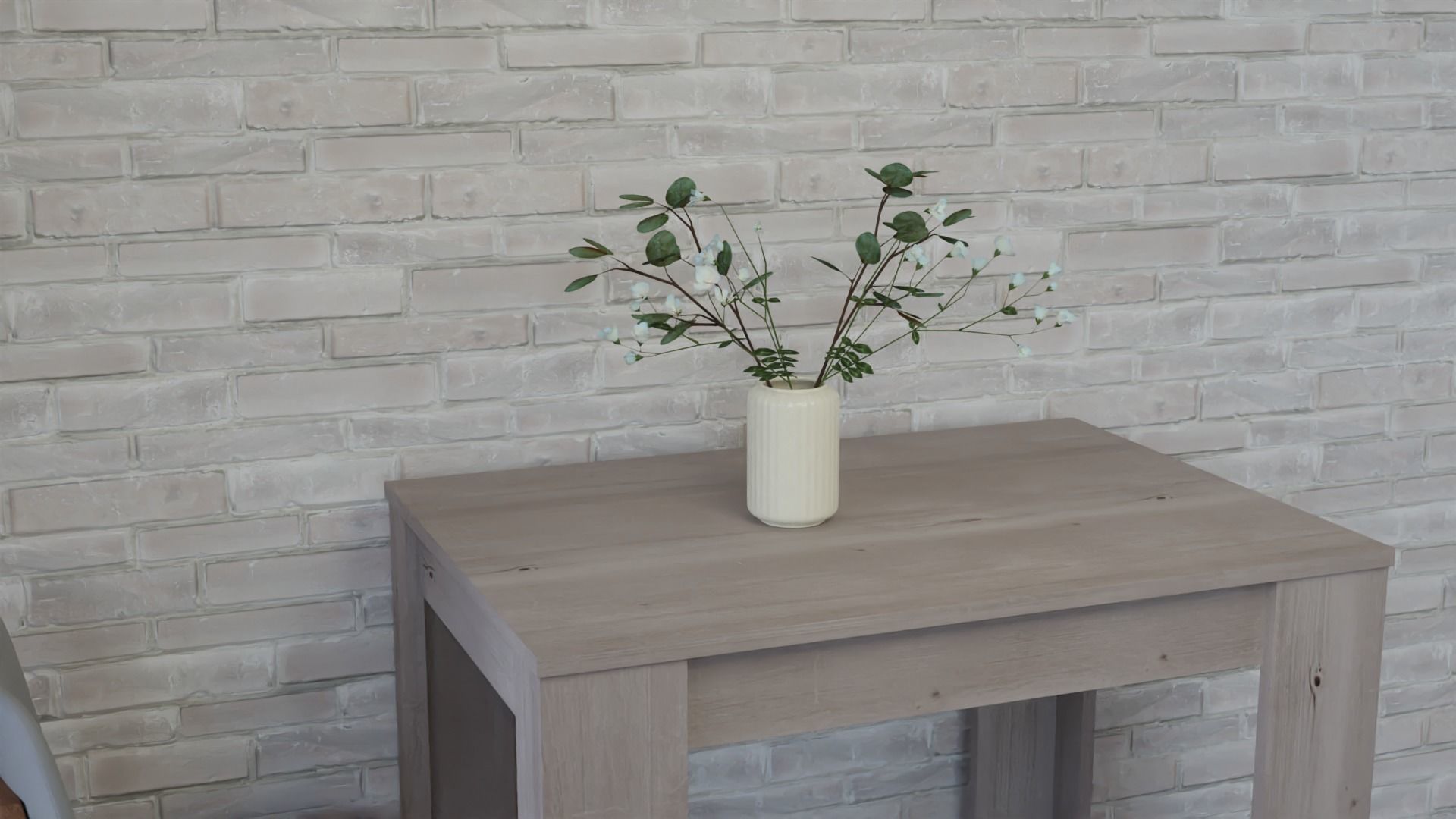 Artificial Indoor Plant 3D model_4