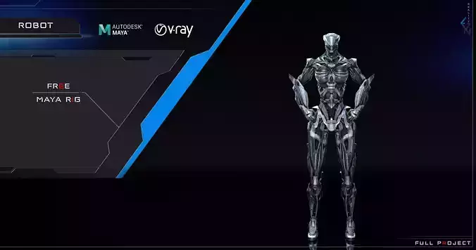 Free Female Robot Rig - Project