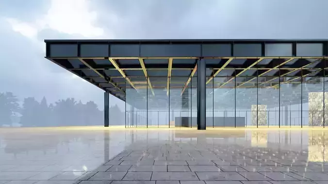 Mies Van der Rohe Neue Nationalgalerie 