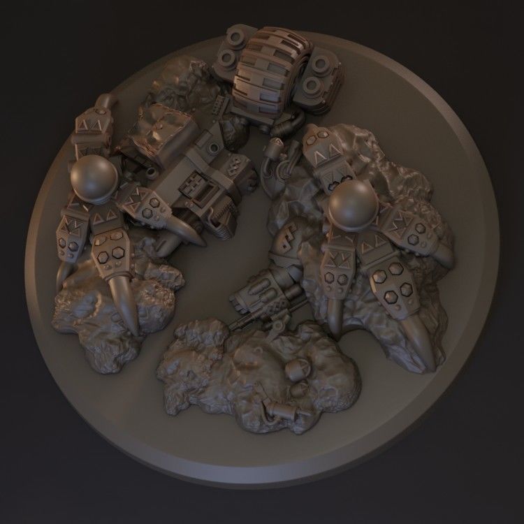 RA - Pattern Dreadnought 3D model 3D printable | CGTrader