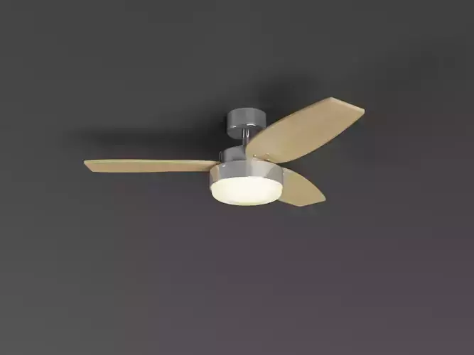 42 inches Corsa 3 Blade Fan Low-poly 3D model