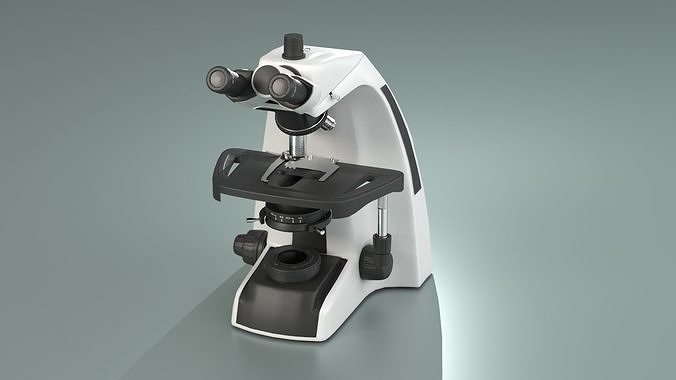 Microscope Infinity - PBR Asset Low-poly Low-poly 3D model