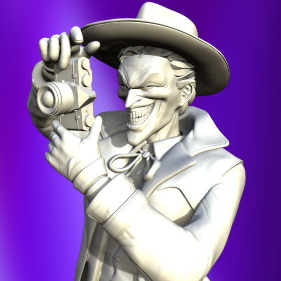 Joker        The Killing Joke 3D print model_6