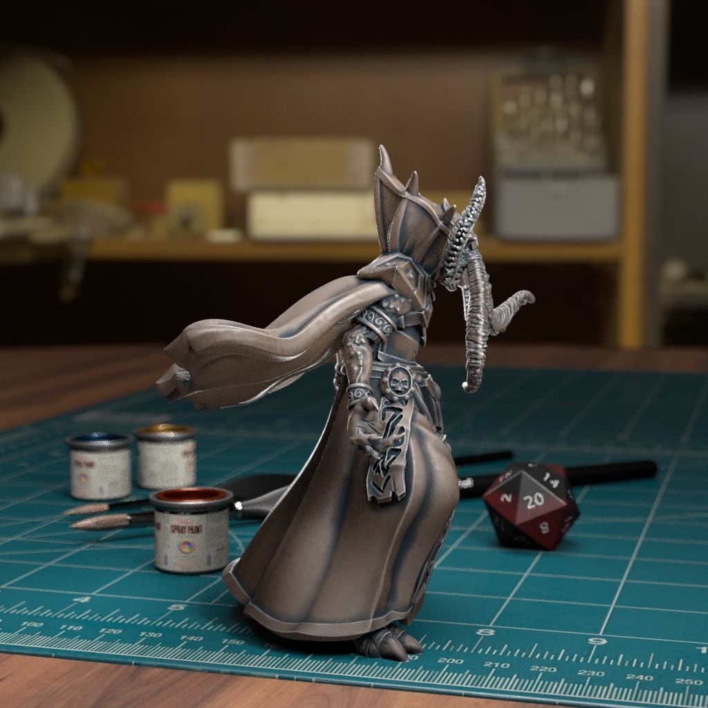 BrainFlayer 01 - Pre-supported 3D print model_4