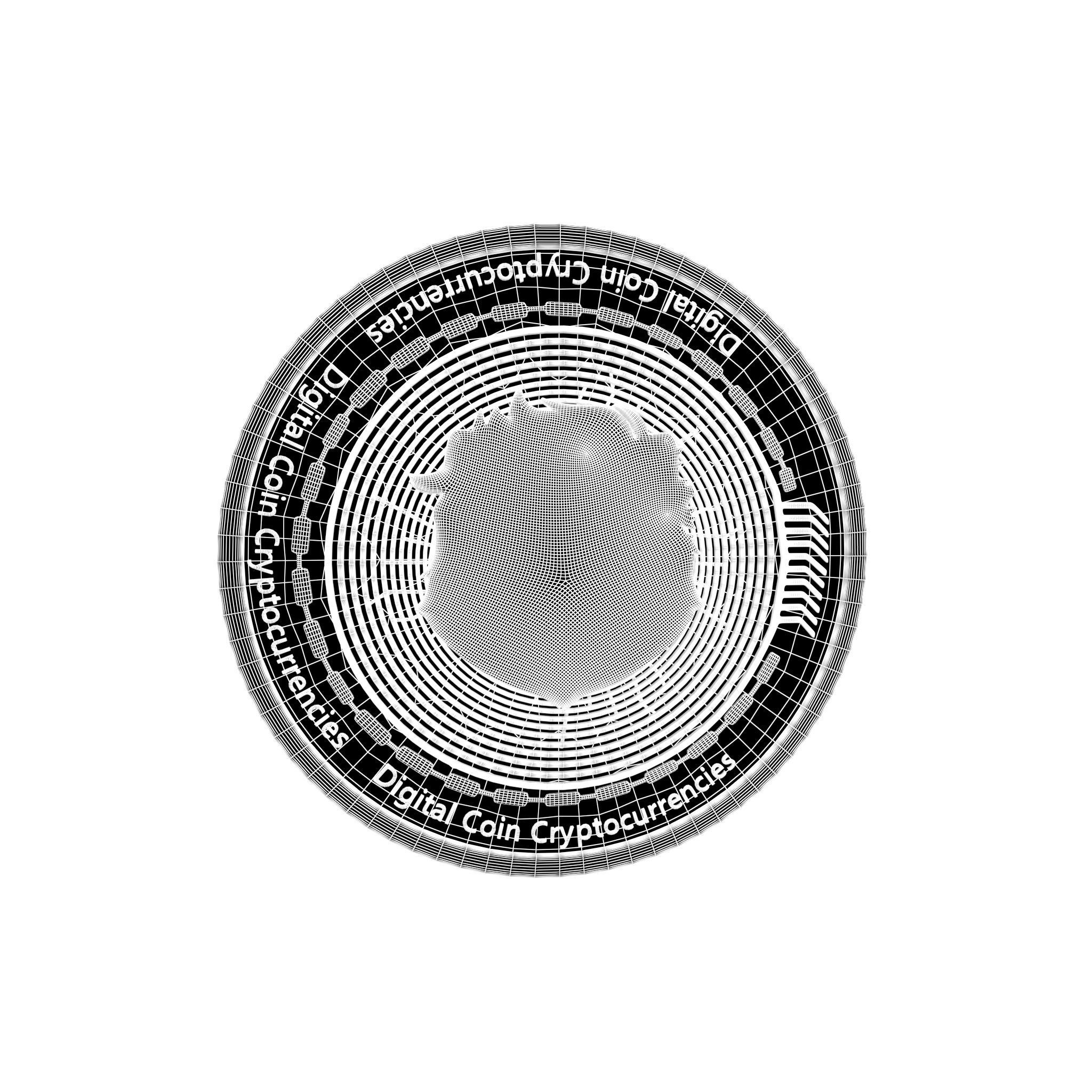 Dogelon Mars Coin v2 002 3D model_6