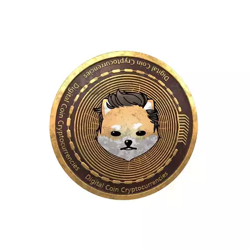 Dogelon Mars Coin v2 002 3D model Dogelon Mars Coin v2 002 3D model