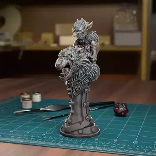 Goblin Chess Knight - Pre-Supported