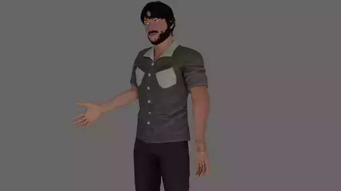 Rigged Male Character 30