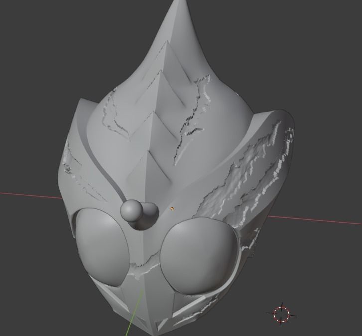 Kamen Rider Amazon Alpha 3D printable helmet 3D print model_12