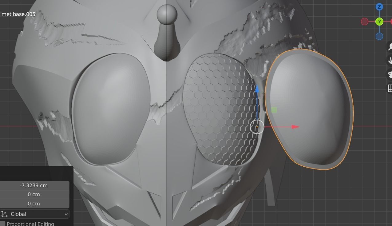 Kamen Rider Amazon Alpha 3D printable helmet 3D print model_13