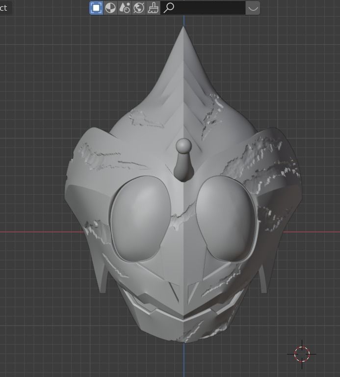 Kamen Rider Amazon Alpha 3D printable helmet 3D print model_2
