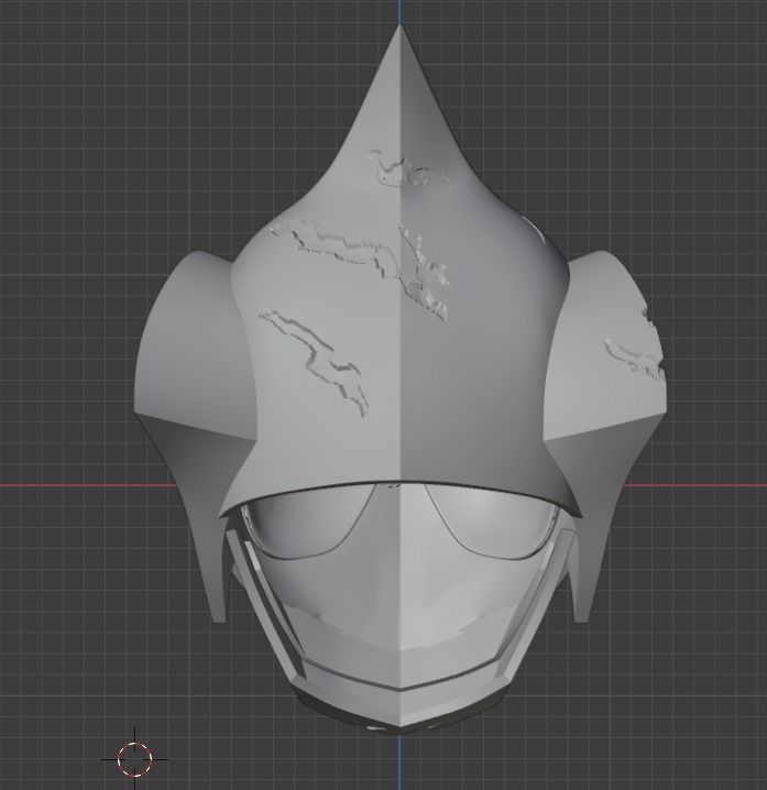 Kamen Rider Amazon Alpha 3D printable helmet 3D print model_6