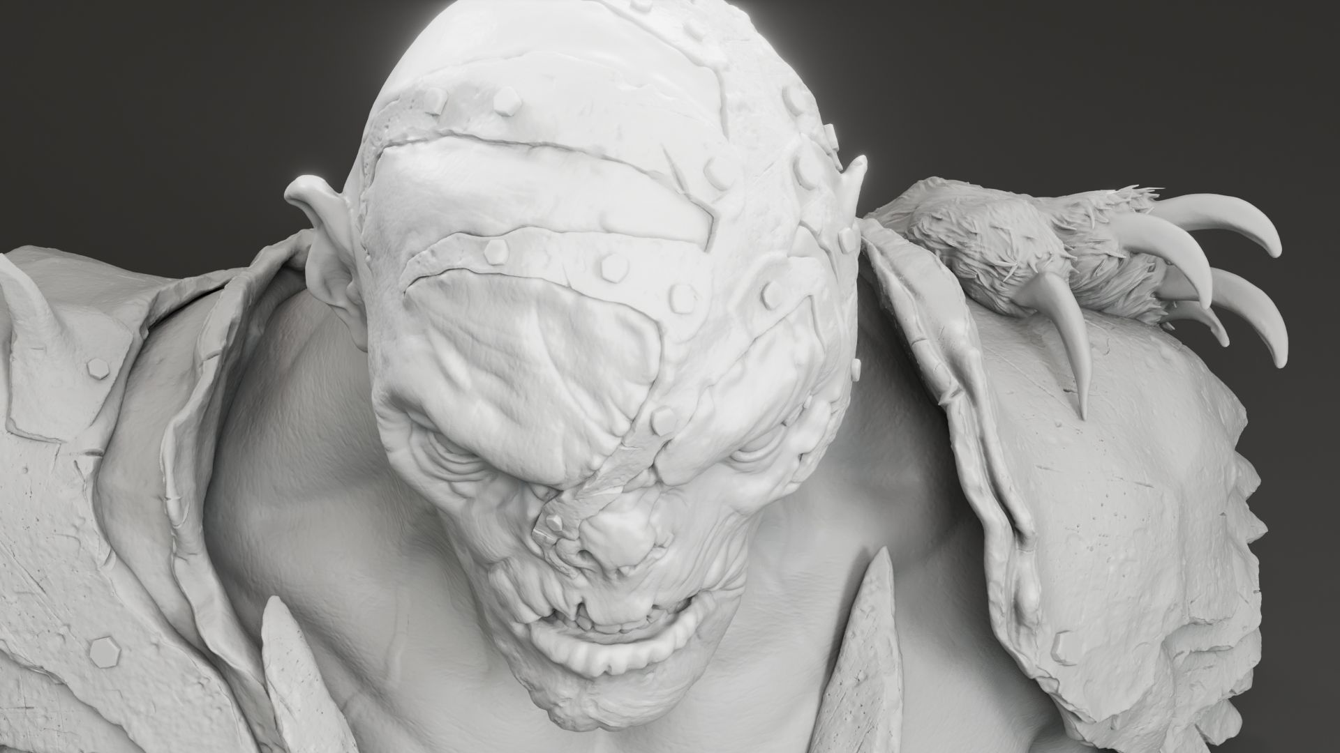 Lawrence Makoare - Bolg - The Hobbit The Desolation Of Smaug 3D print model_13