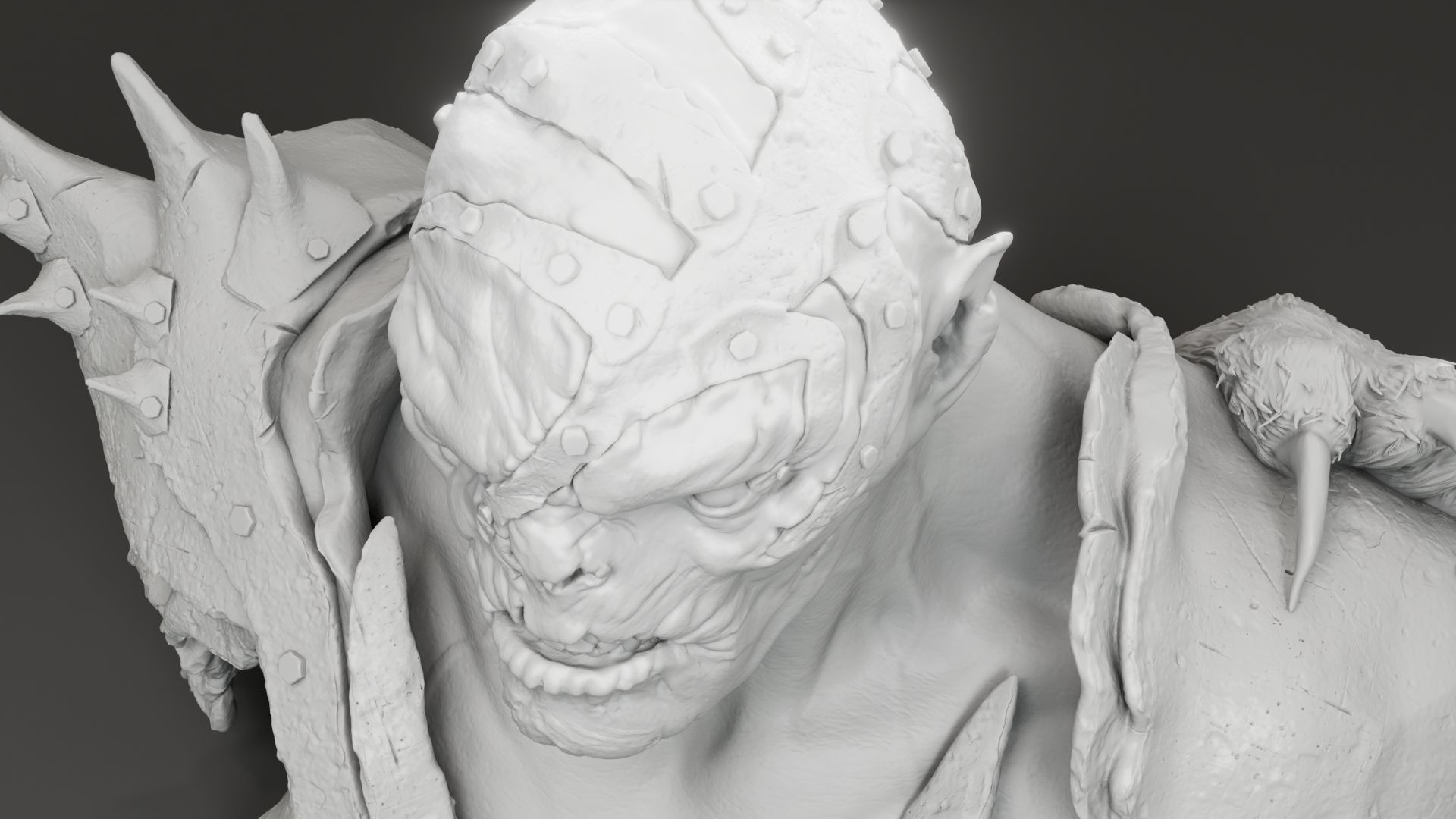 Lawrence Makoare - Bolg - The Hobbit The Desolation Of Smaug 3D print model_14