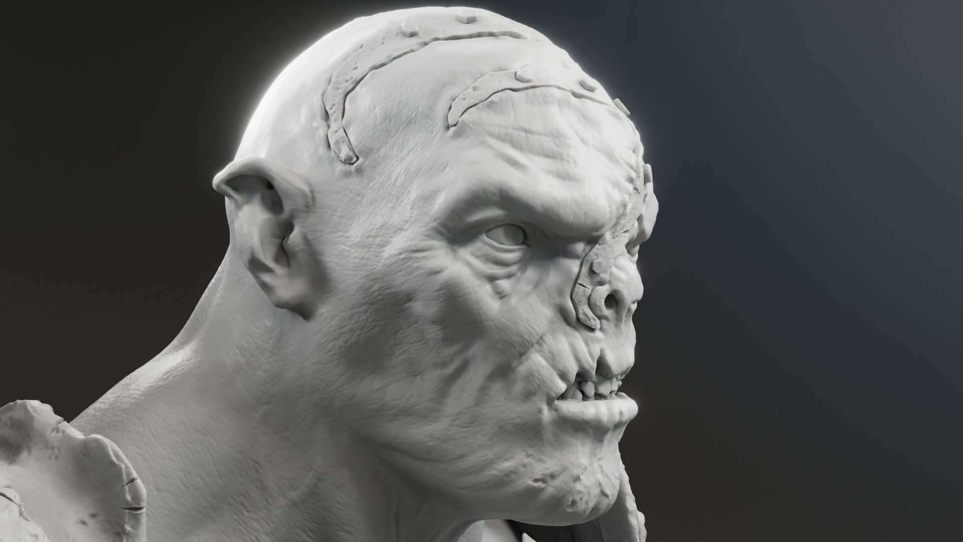 Lawrence Makoare - Bolg - The Hobbit The Desolation Of Smaug 3D print model_12
