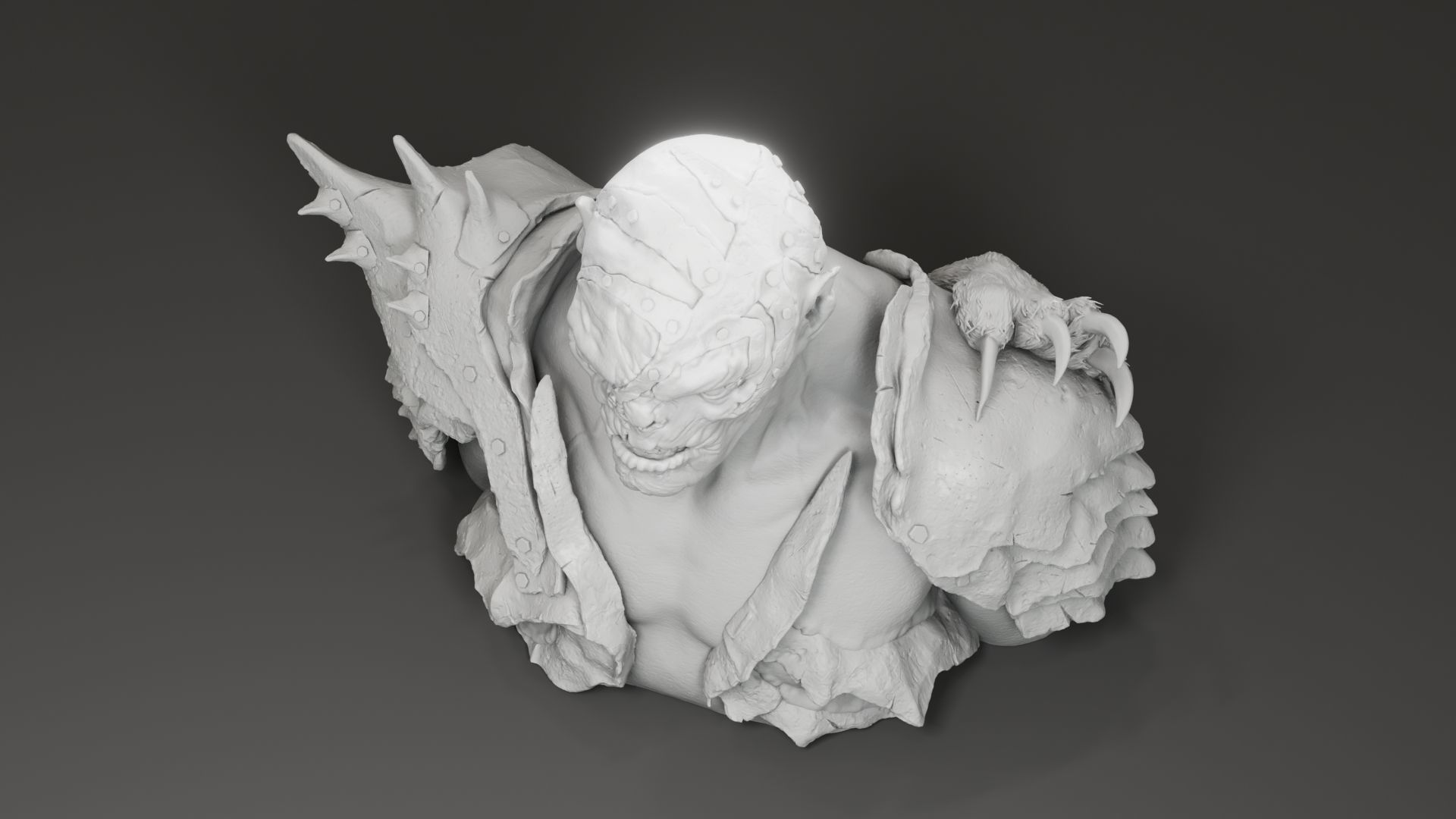 Lawrence Makoare - Bolg - The Hobbit The Desolation Of Smaug 3D print model_5