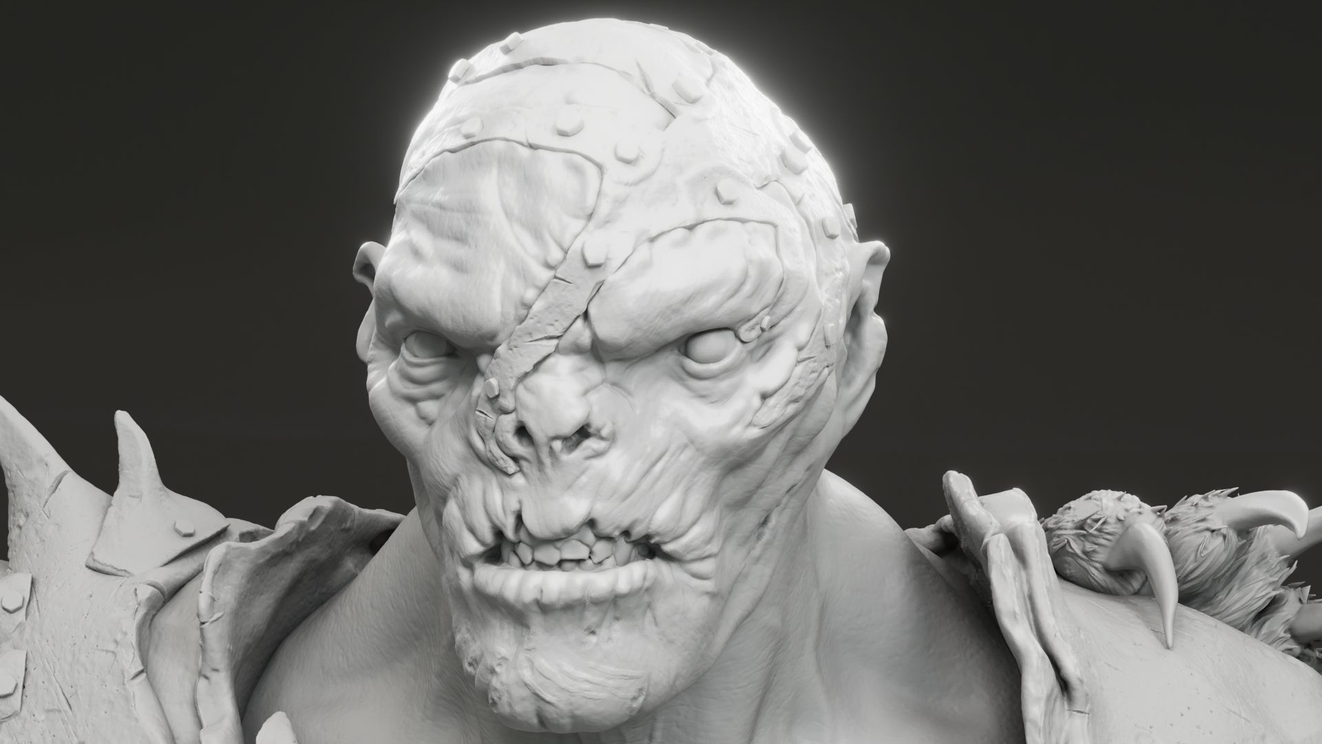Lawrence Makoare - Bolg - The Hobbit The Desolation Of Smaug 3D print model_10