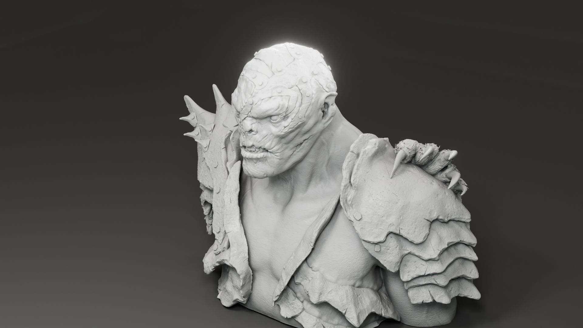 Lawrence Makoare - Bolg - The Hobbit The Desolation Of Smaug 3D print model_4
