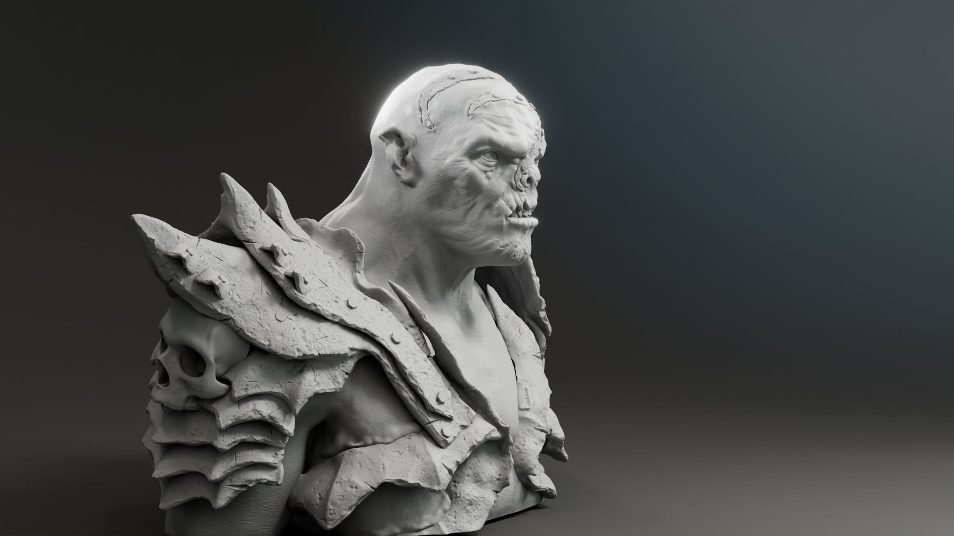Lawrence Makoare - Bolg - The Hobbit The Desolation Of Smaug 3D print model_3