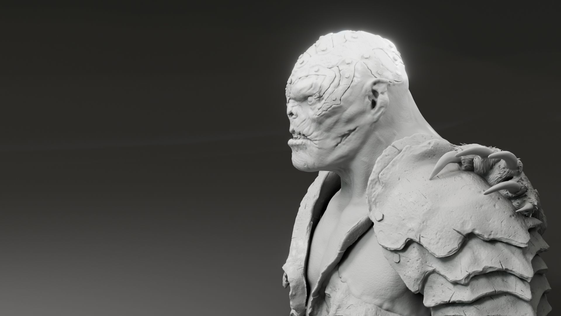 Lawrence Makoare - Bolg - The Hobbit The Desolation Of Smaug 3D print model_16