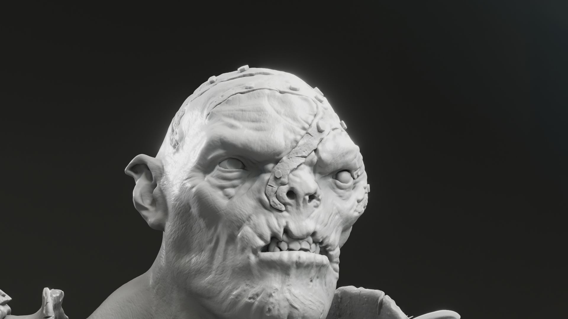 Lawrence Makoare - Bolg - The Hobbit The Desolation Of Smaug 3D print model_20