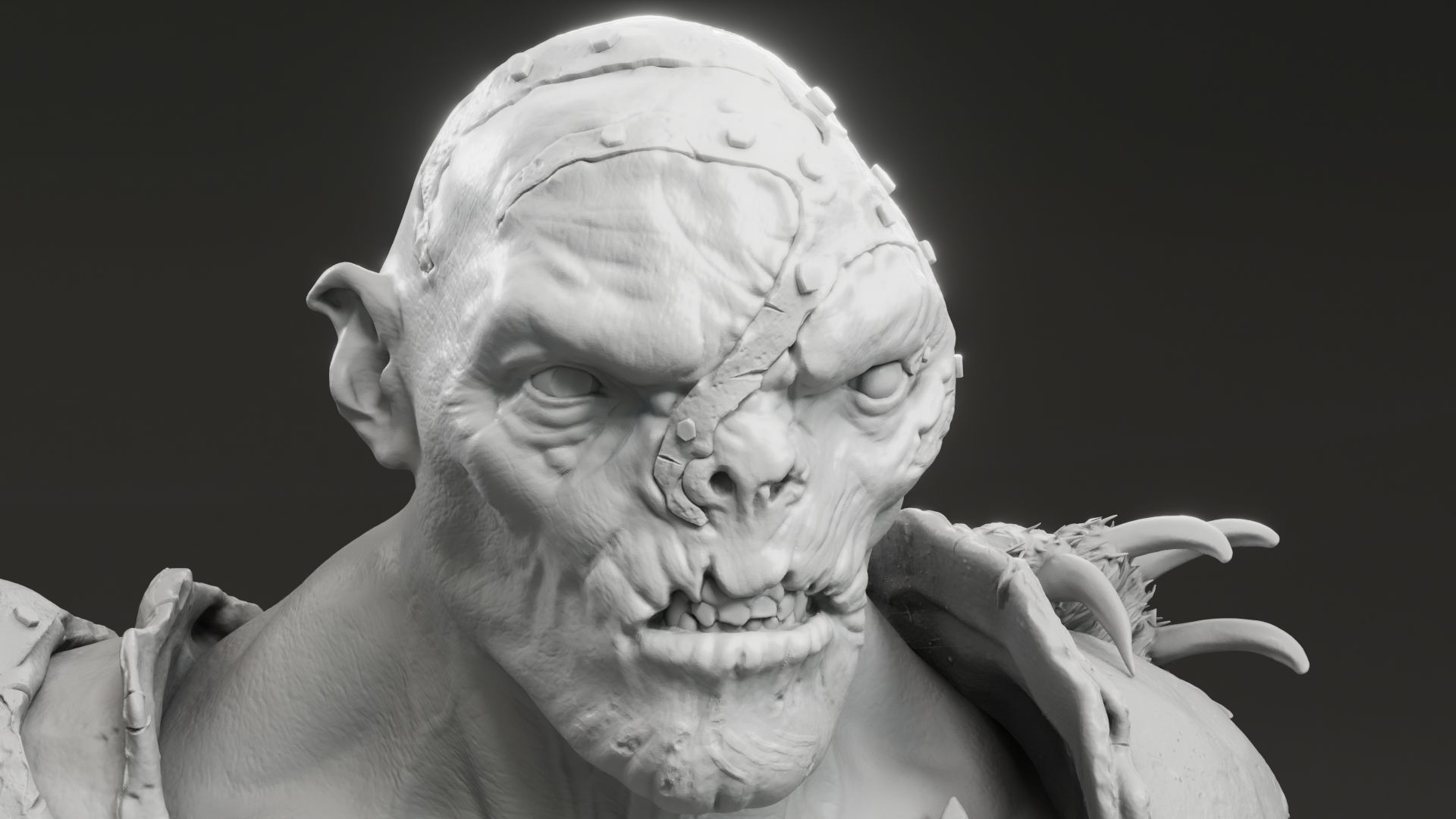 Lawrence Makoare - Bolg - The Hobbit The Desolation Of Smaug 3D print model_11