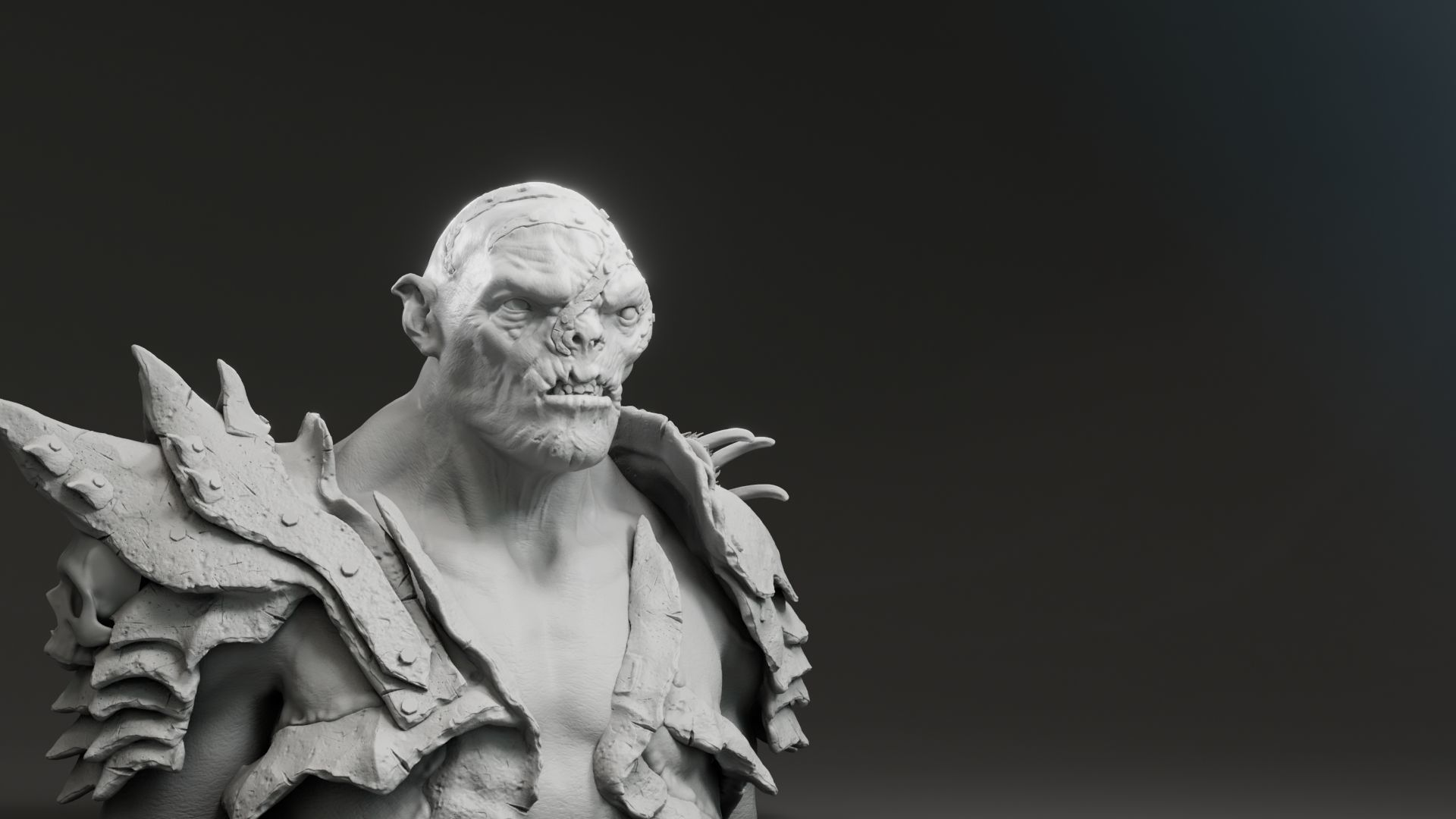 Lawrence Makoare - Bolg - The Hobbit The Desolation Of Smaug 3D print model_2