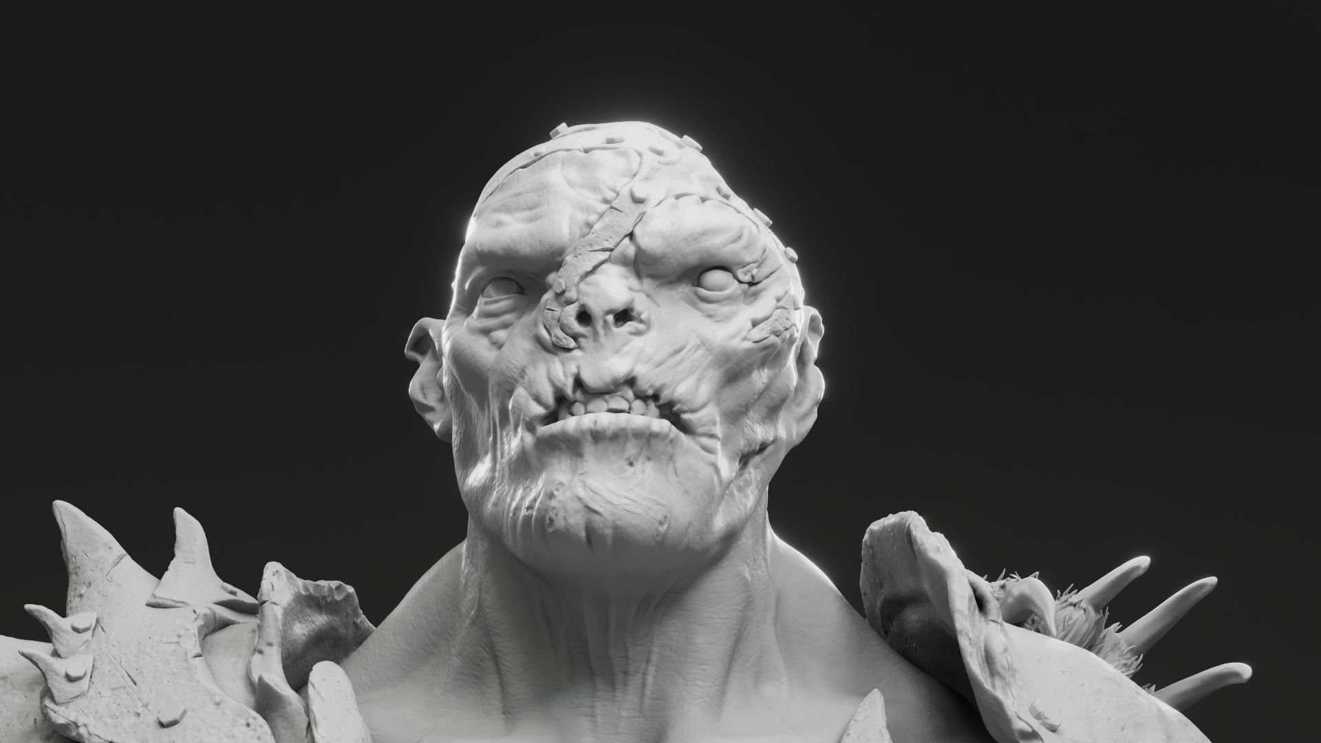 Lawrence Makoare - Bolg - The Hobbit The Desolation Of Smaug 3D print model_7