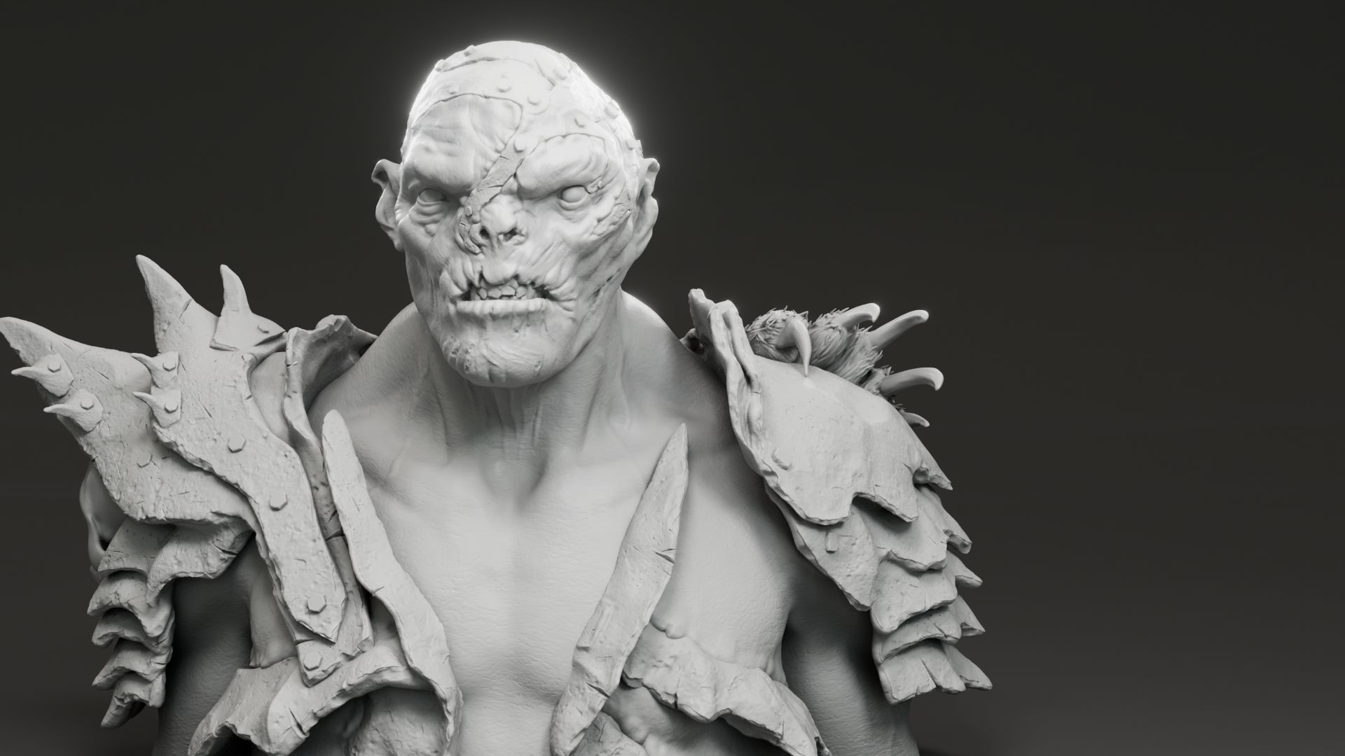 Lawrence Makoare - Bolg - The Hobbit The Desolation Of Smaug 3D print model_1