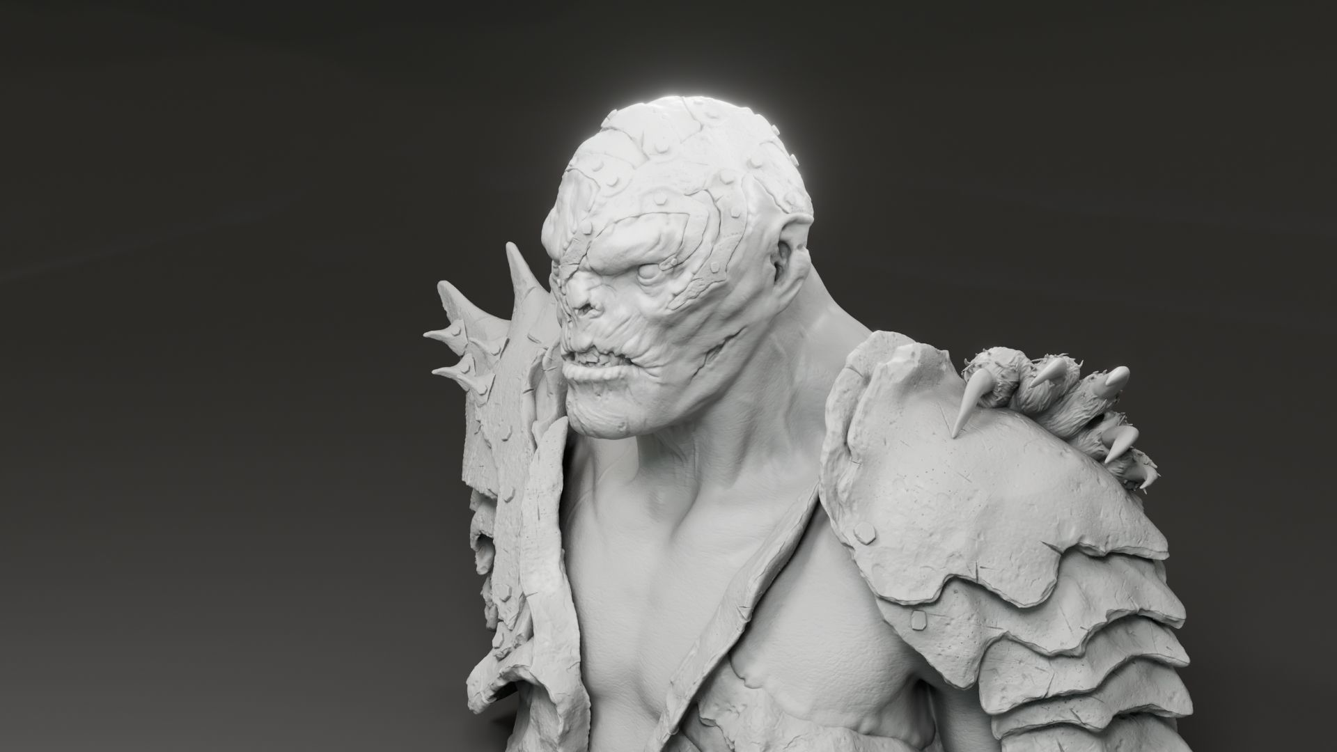 Lawrence Makoare - Bolg - The Hobbit The Desolation Of Smaug 3D print model_15