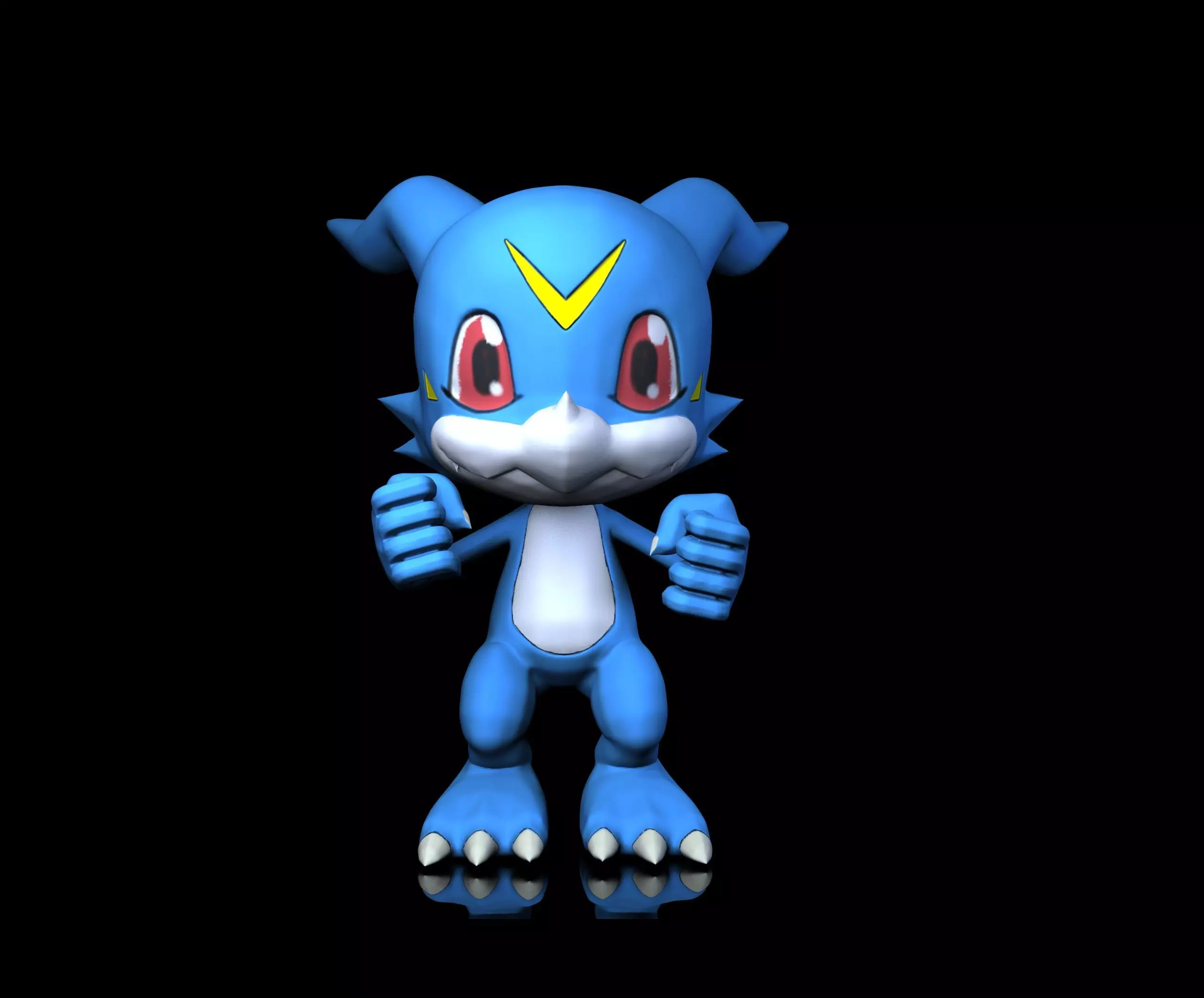Digimon - Veemon 3D print model_0