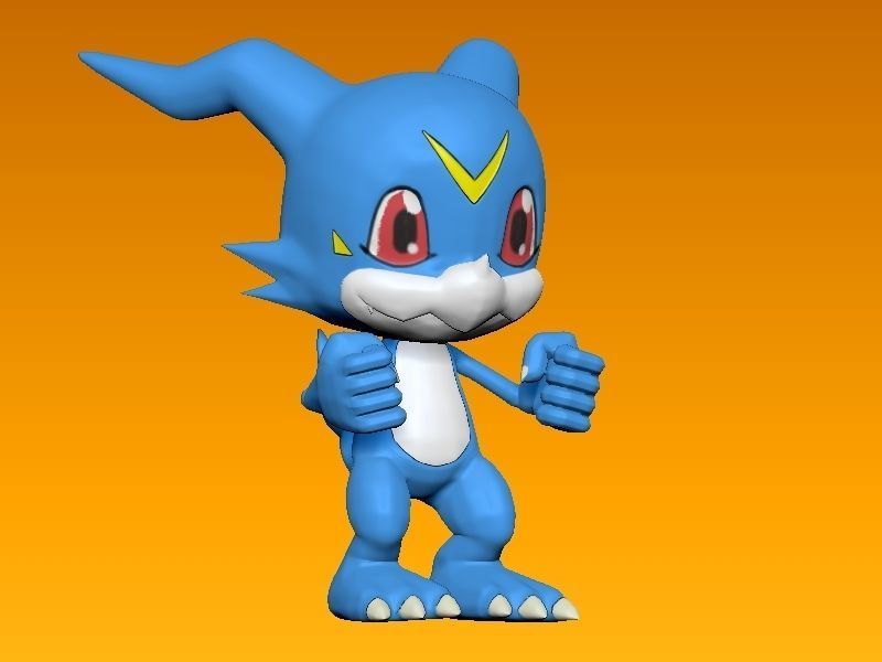 Digimon - Veemon 3D print model_4