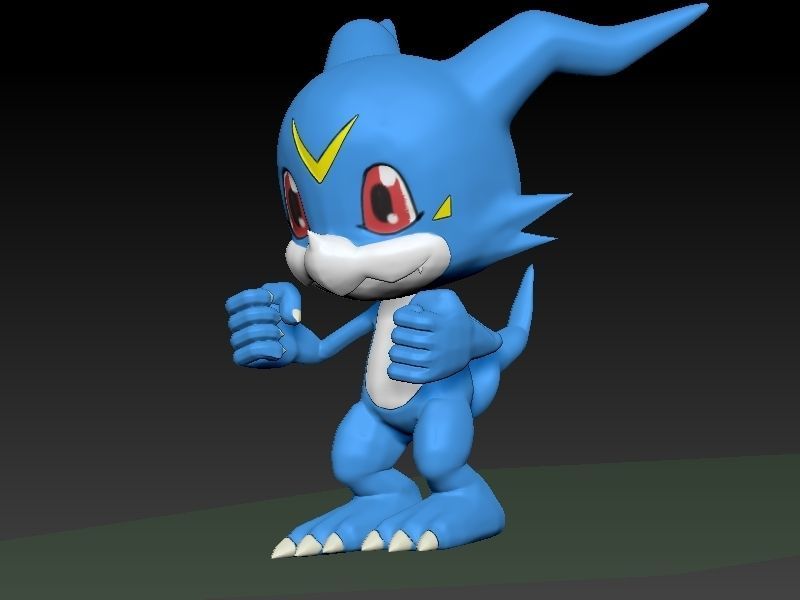 Digimon - Veemon 3D print model_3