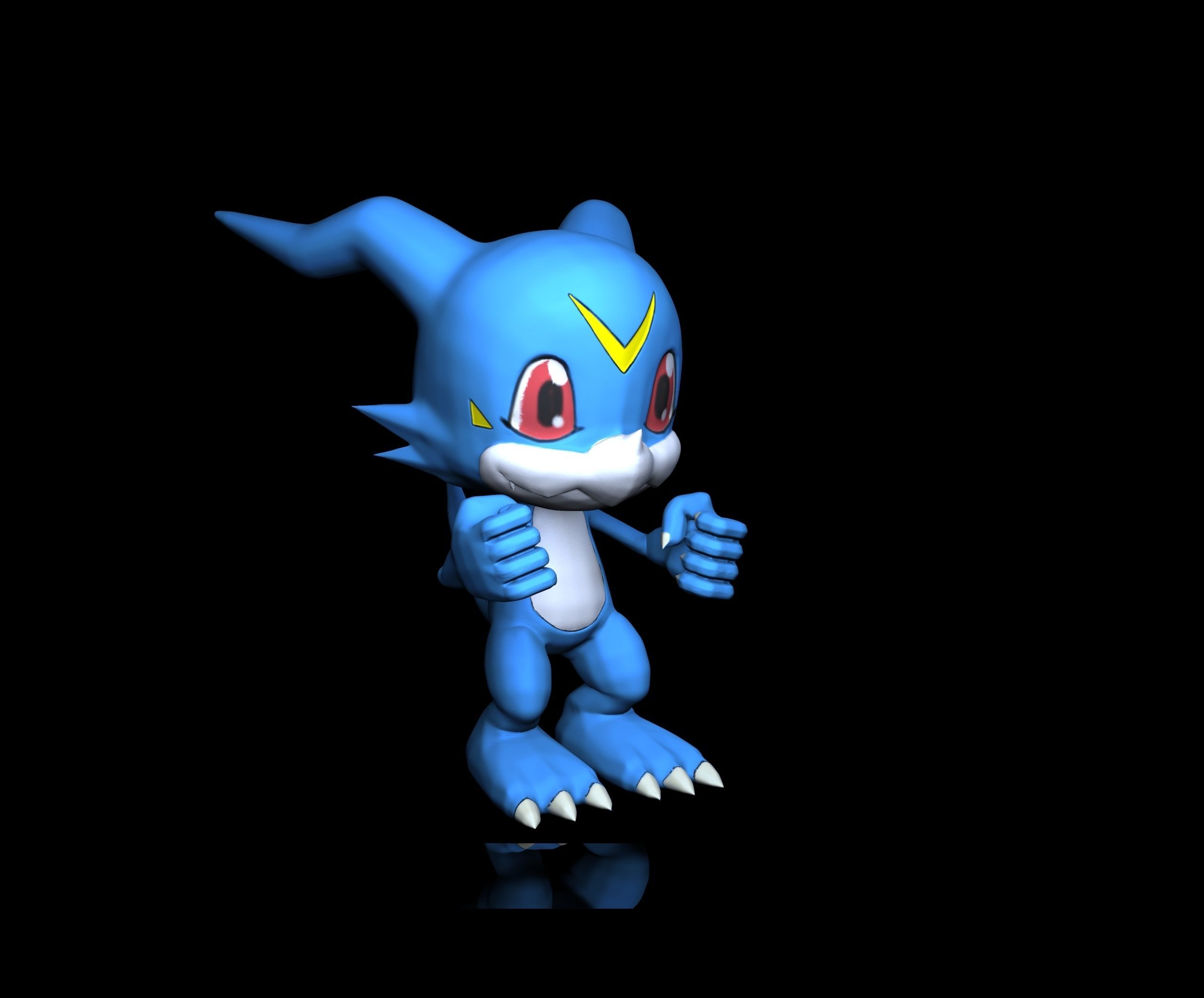 Digimon - Veemon 3D print model_2