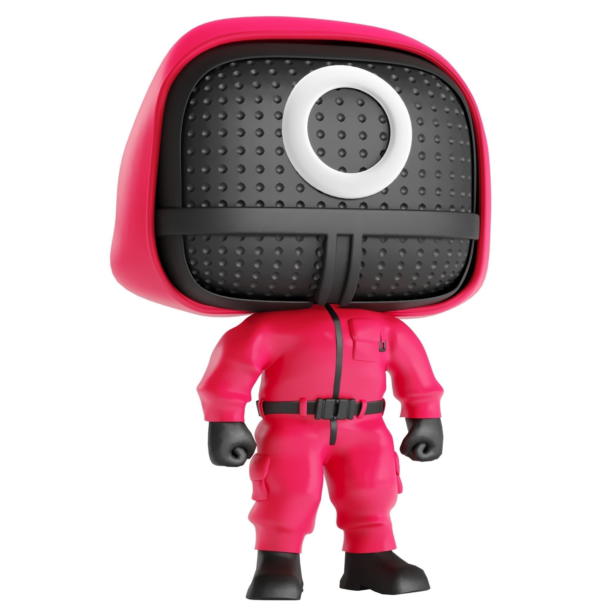 Squid game Funko POP toy 3D model_1