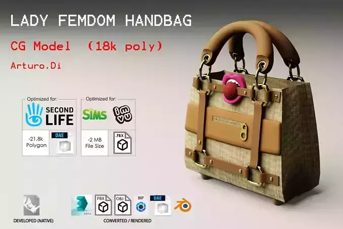 Lady Femdom Handbag