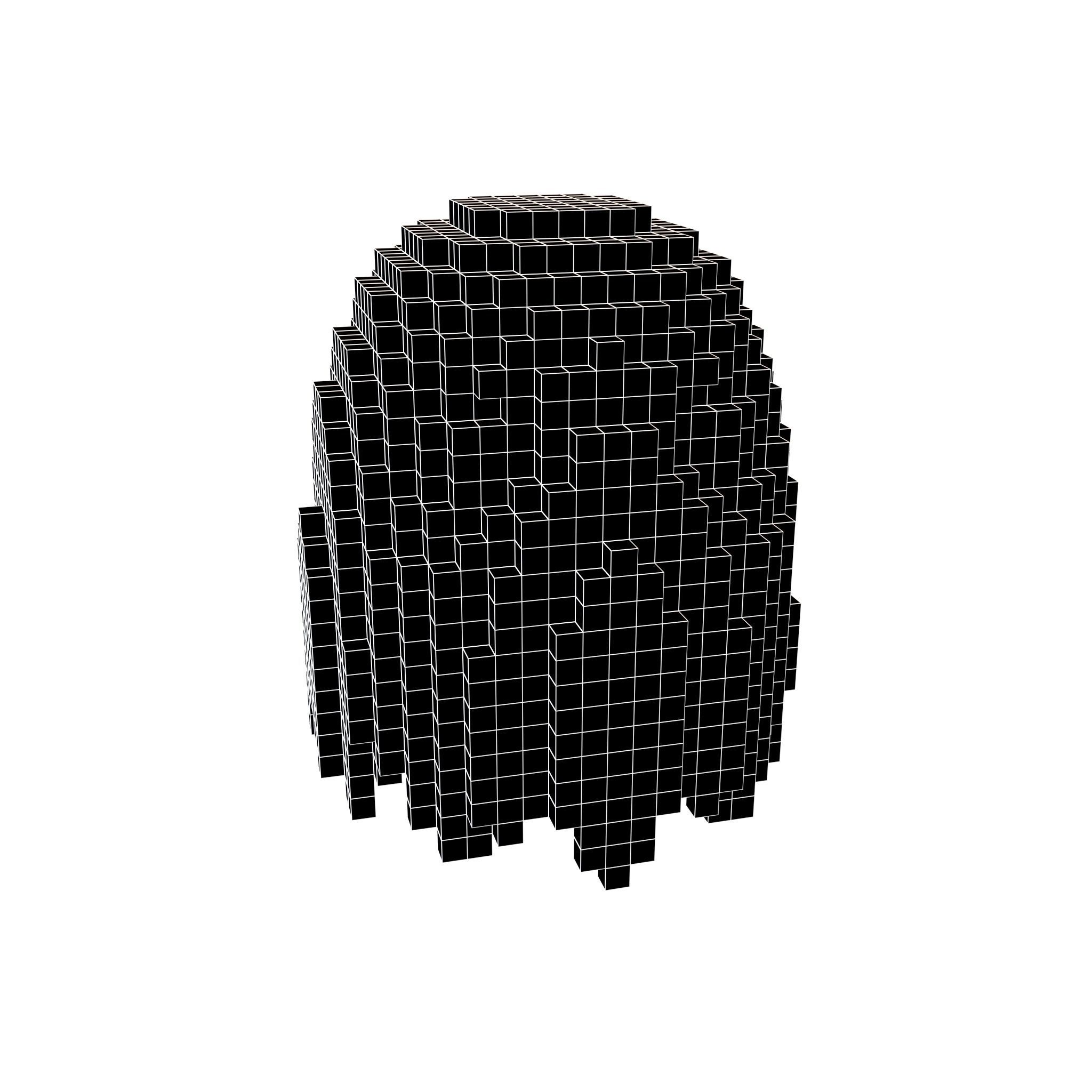 Voxel Iinky v1 001 Low-poly 3D model_6