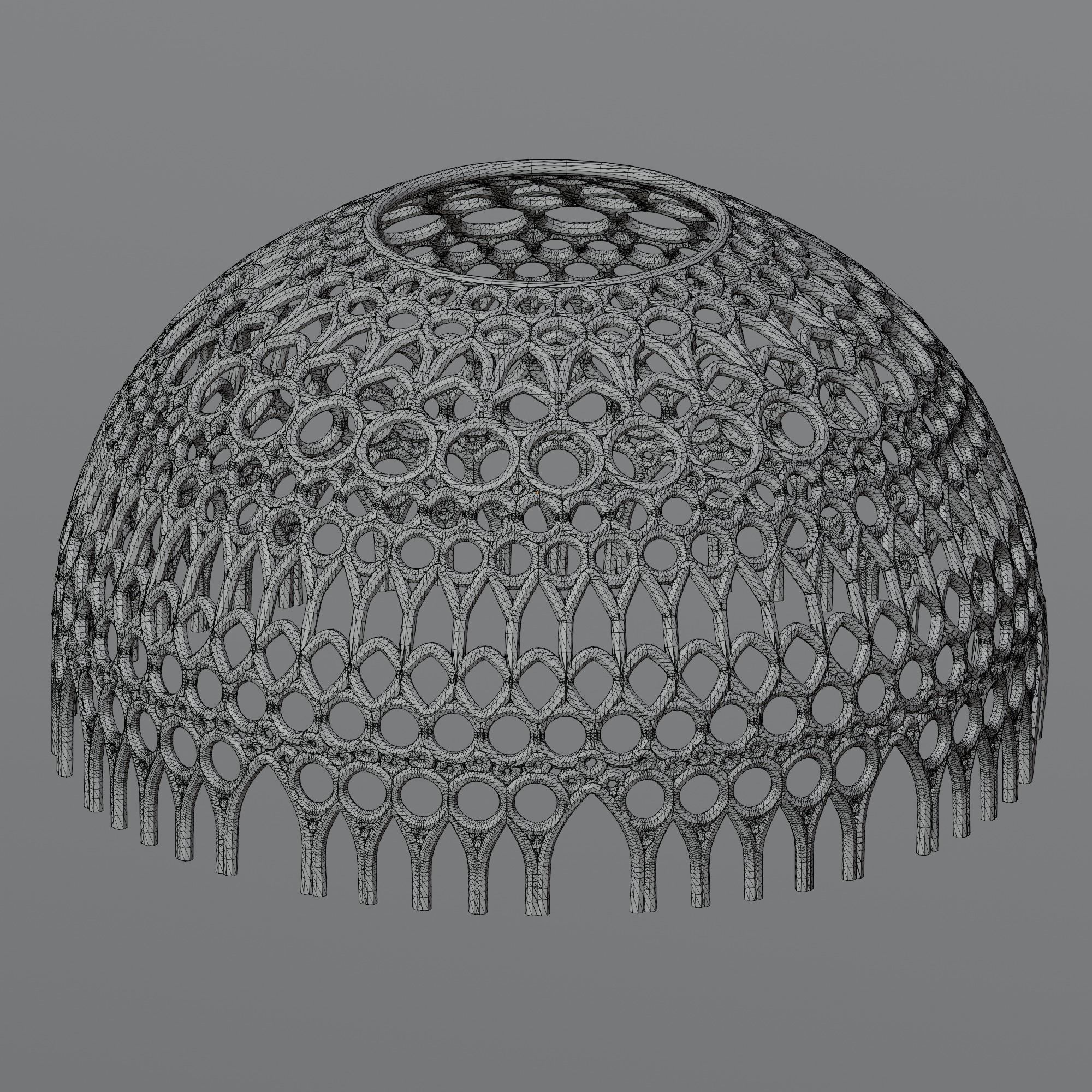 3D Print Ready Expo 2020 Dubai Al Wasl Plaza 3D model_6