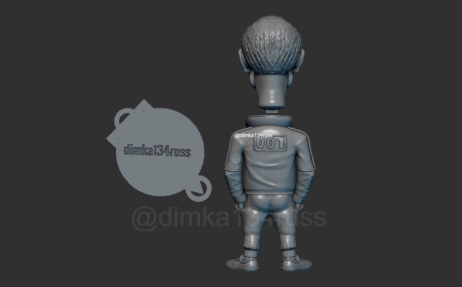 squid game 3D print model_6