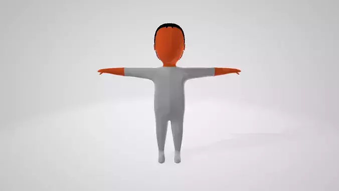 LOWPOLY BOY CHARACTERS FOR SQUID GAMES